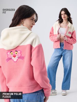 Buy Pink Panther: Cool Cat Women Oversized Hoodie Online