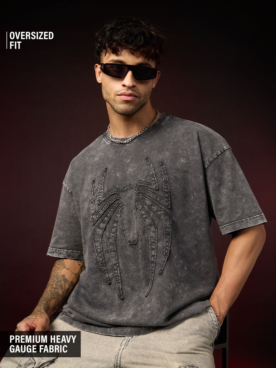 Spider-Man: Midnight Oversized T-Shirts Online