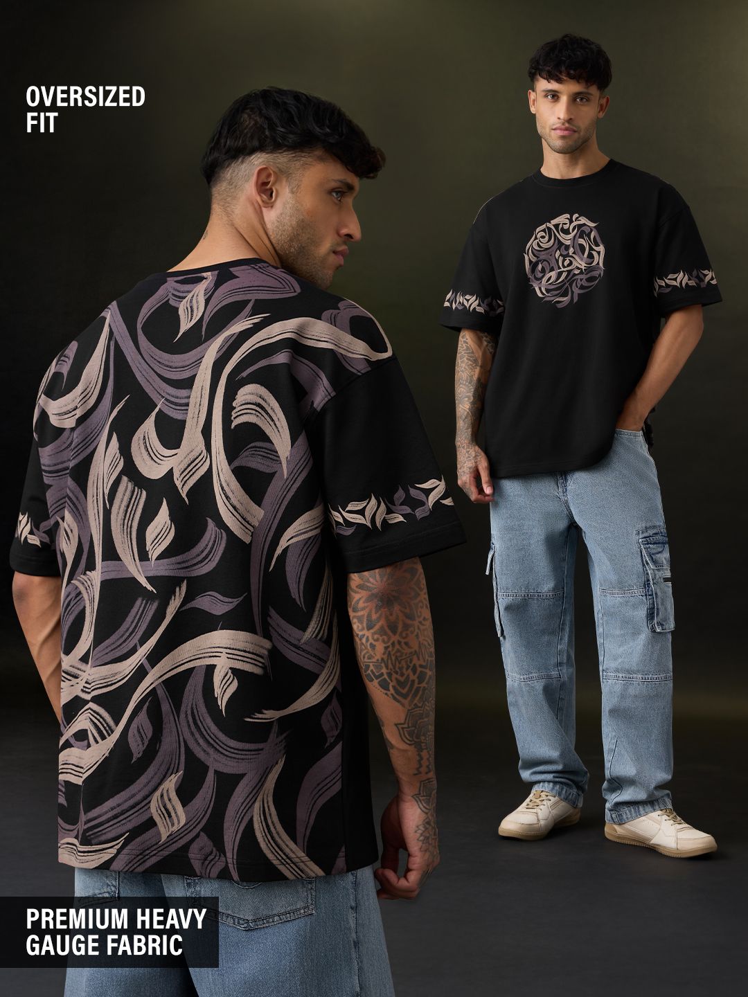 Buy Oversized T-Shirt: Sulekhan Men Oversized T-shirt Online