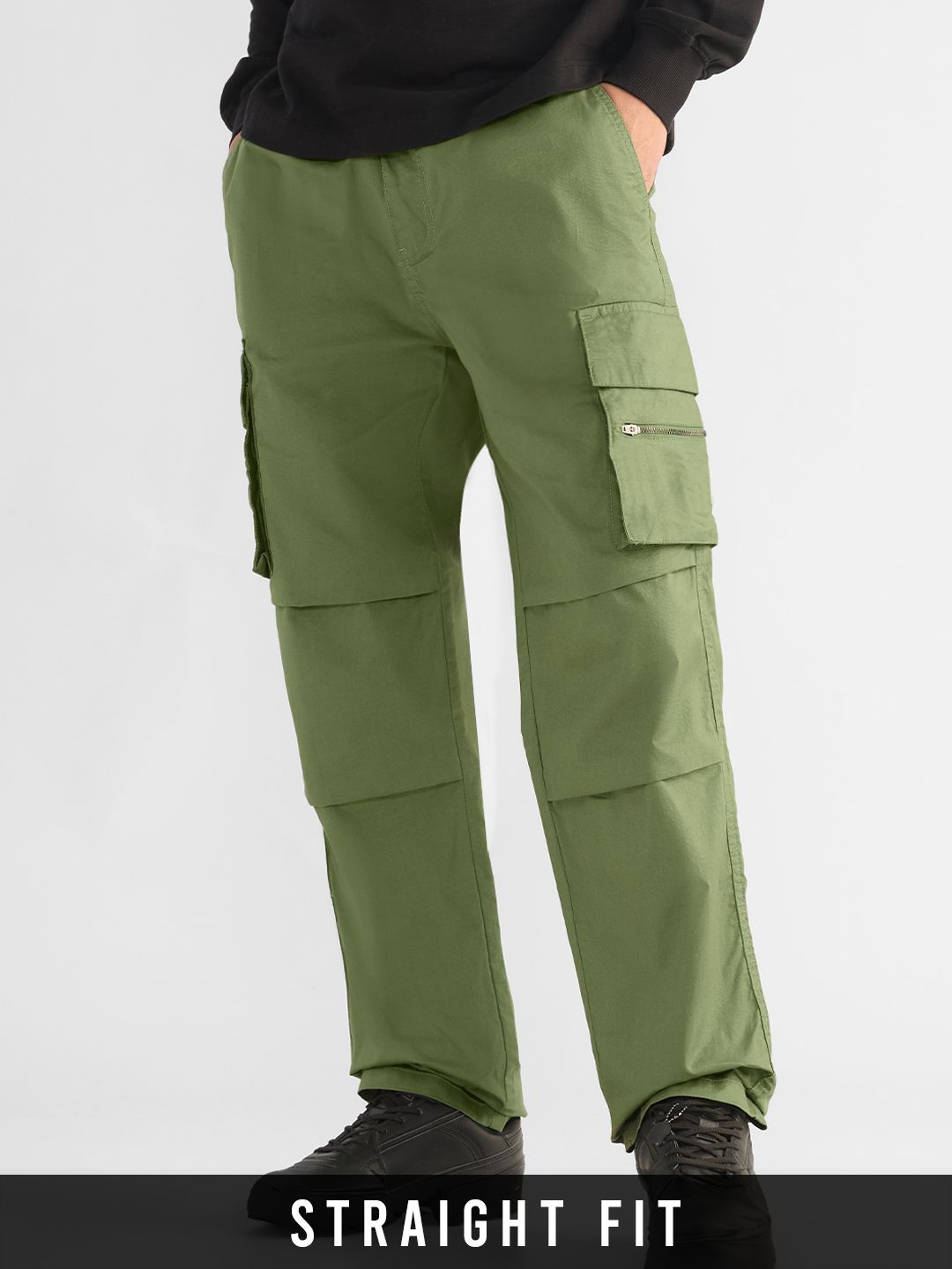 Parachute Pants: Combat Moss Men Parachute Pants Online