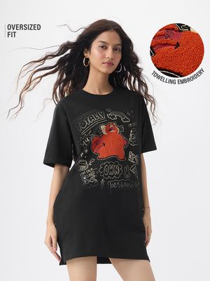 Oversized T-shirt Dresses for Women - Buy Oversized T-shirt Dresses for  Women Online | The Souled St