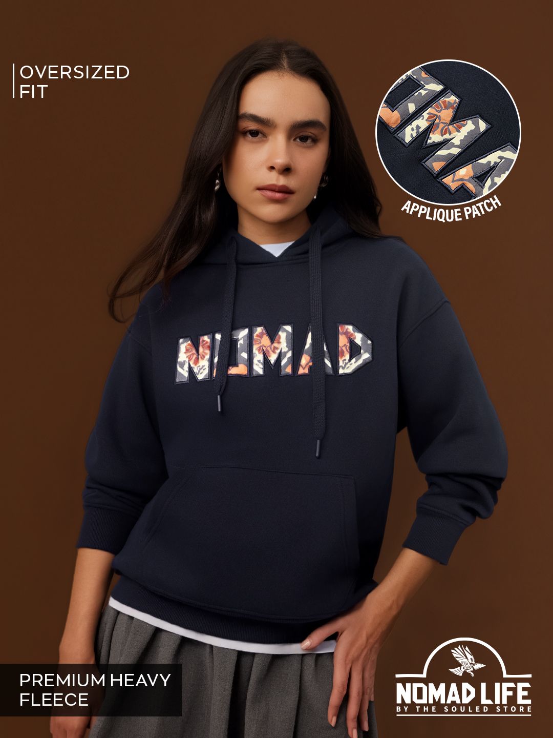 Nomad: Journey Women Oversized Hoodies Online