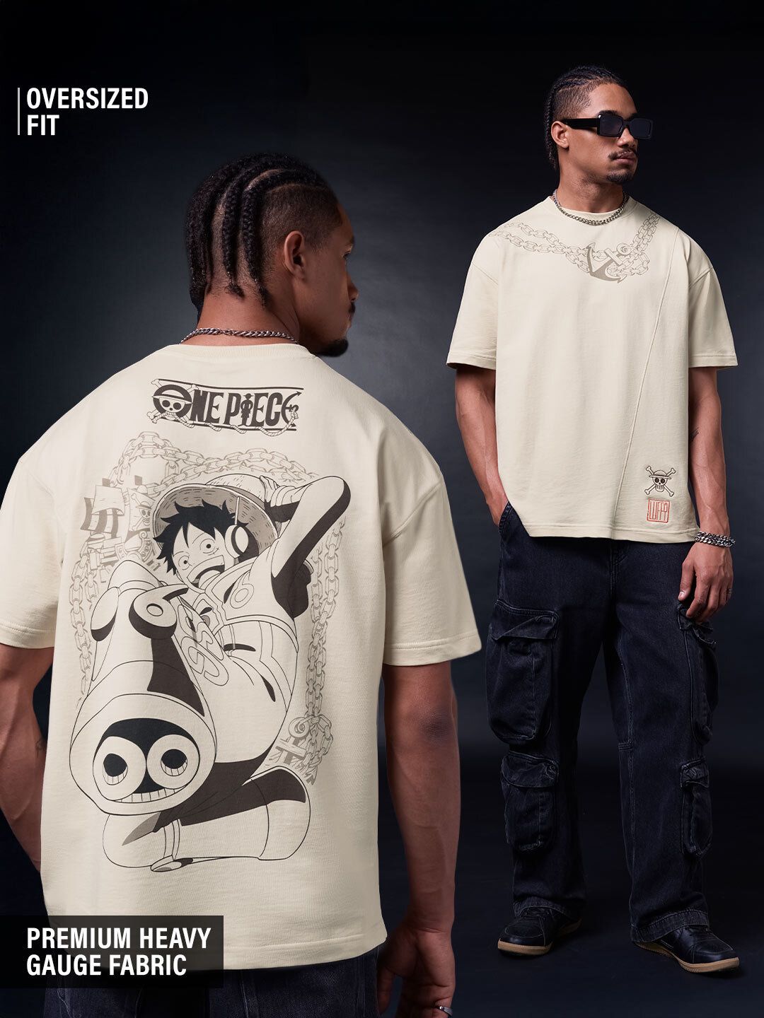 Buy One Piece: Luffy Oversized T-shirt Online