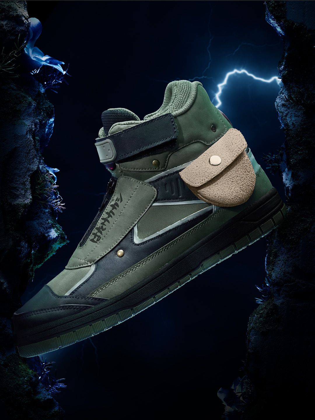 Naruto Shippuden: Kakashi High Top Sneaker (Men) · New