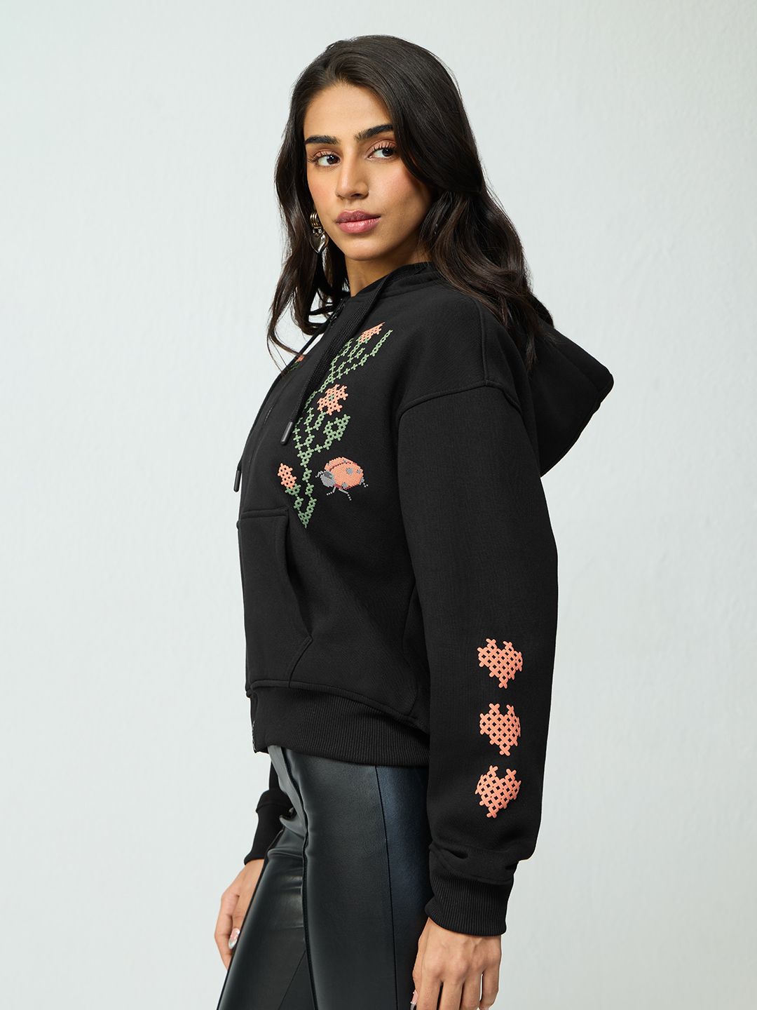 Buy TSS Originals: Pixel Art Women Oversized Hoodie Online