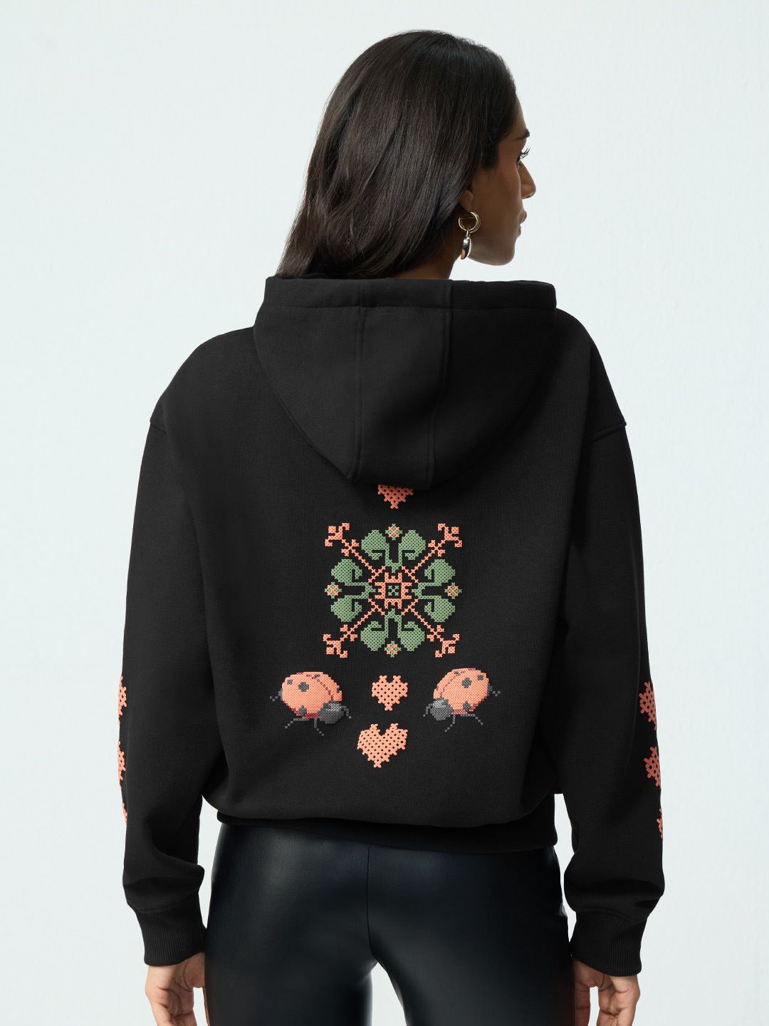Buy TSS Originals: Pixel Art Women Oversized Hoodie Online