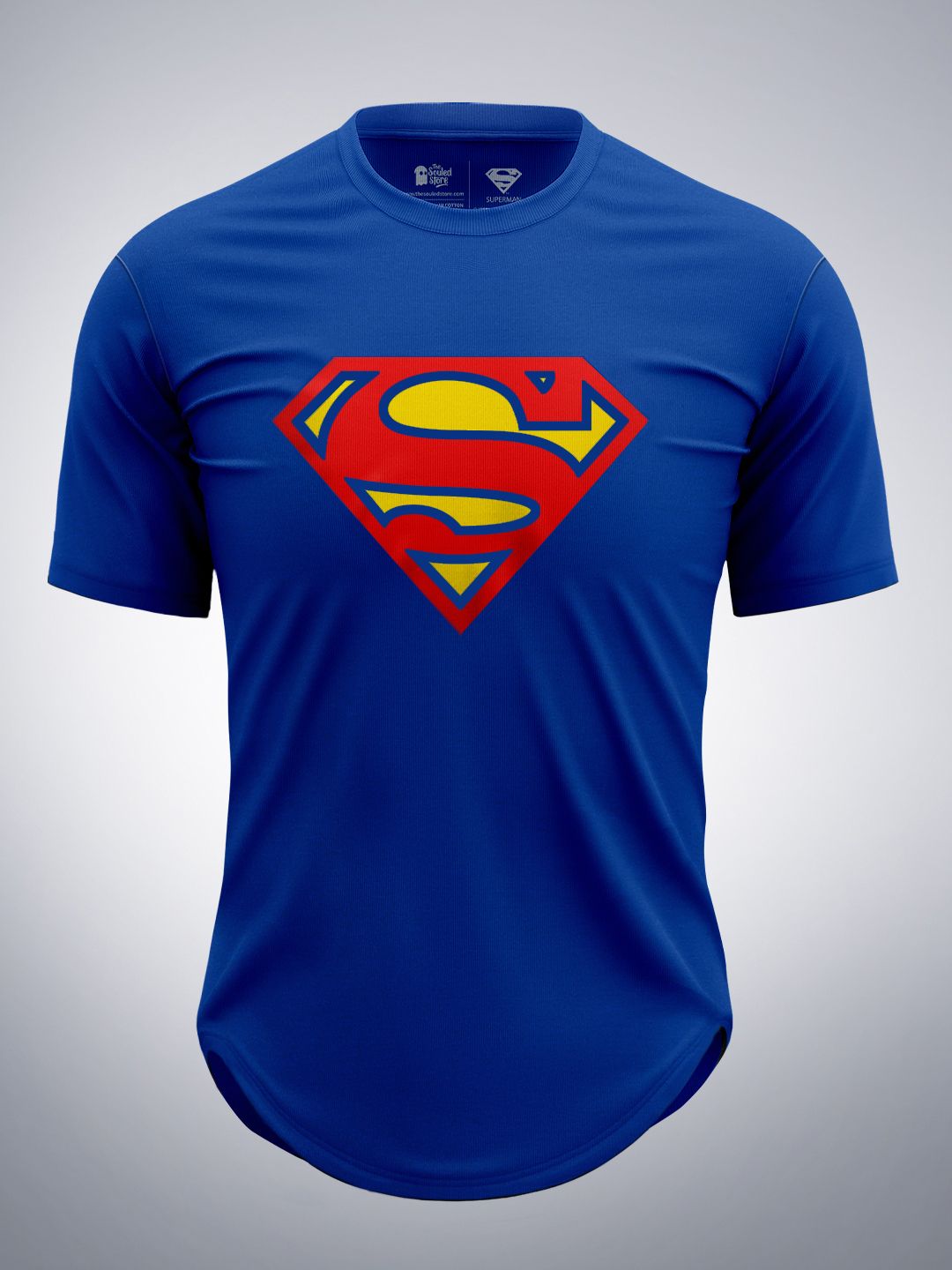 Superman: Vintage Logo Drop Cut T-Shirts Online