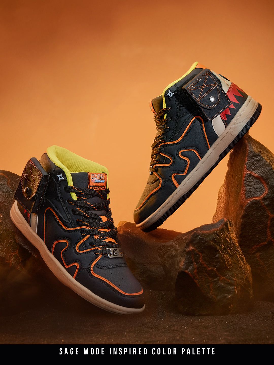 Naruto: Konoha High Top Sneaker (Men) · New