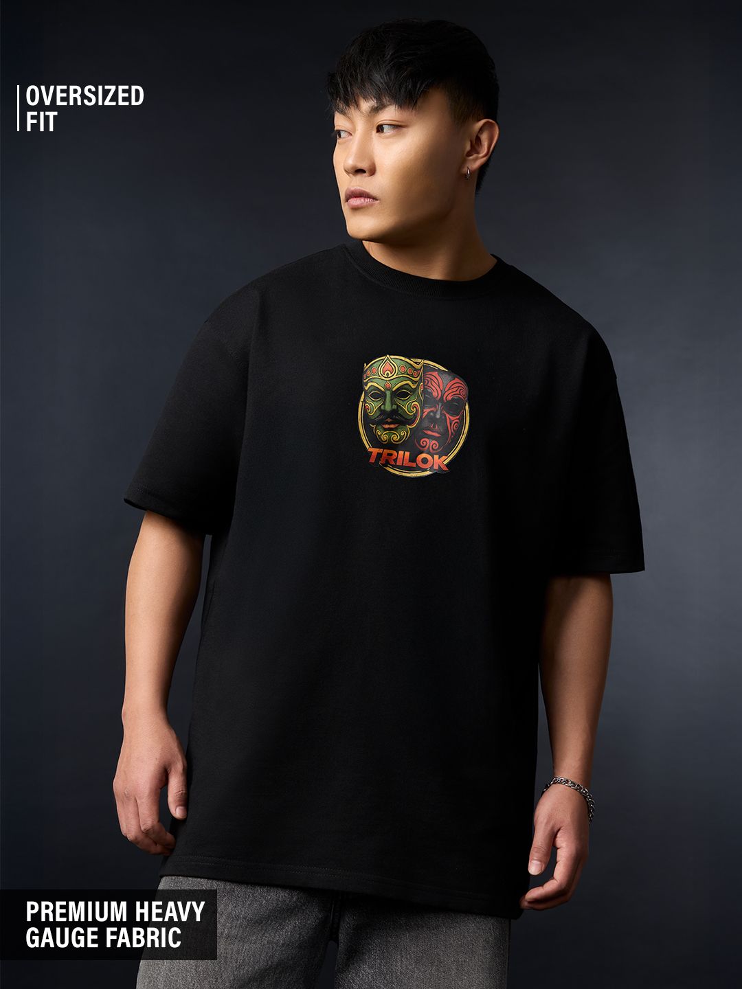 Buy TSS Originals: Trilok Men Oversized T-shirt Online