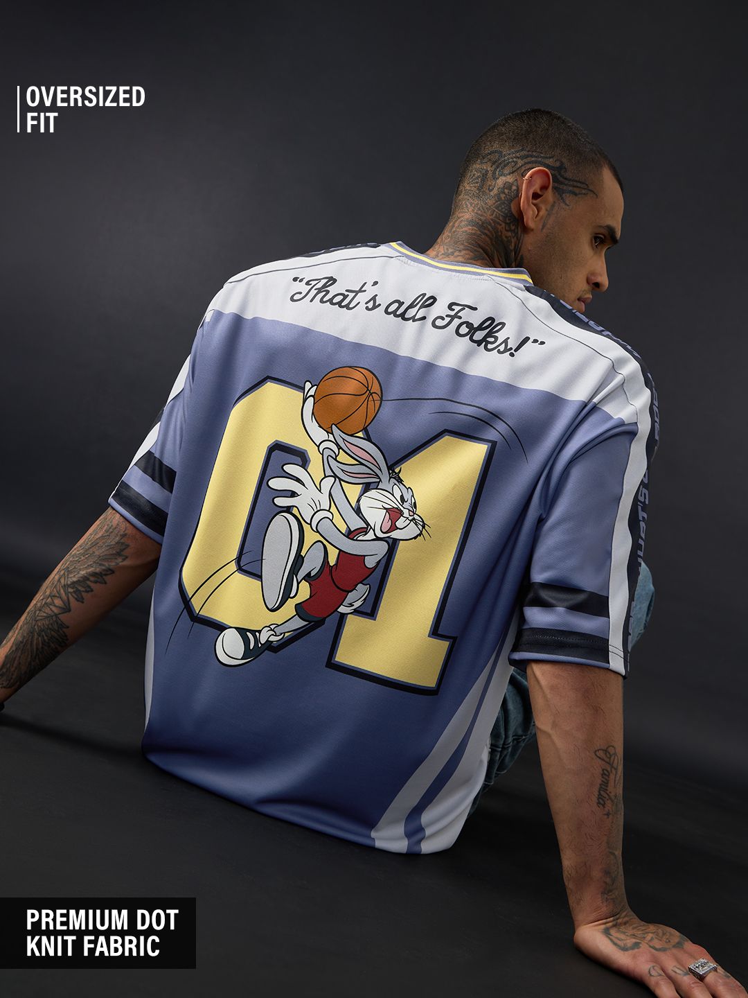 Looney Tunes: Bugs Squad Oversized Jerseys Online