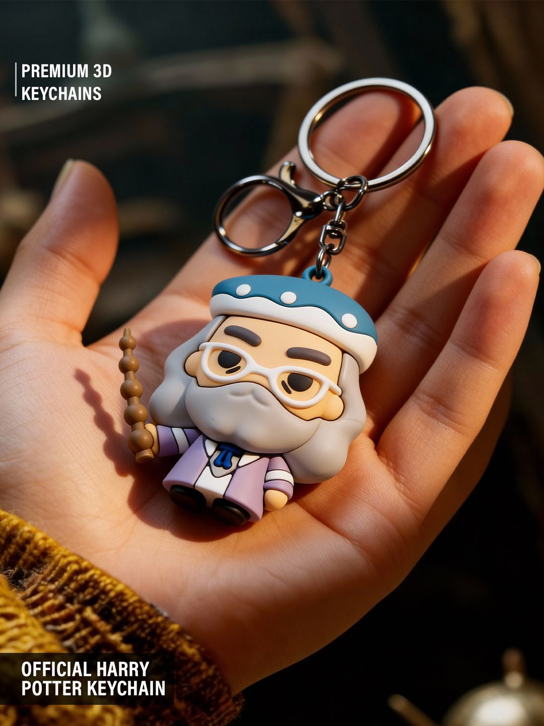 Harry Potter: Dumbledore 3D Keychain Keychains Online