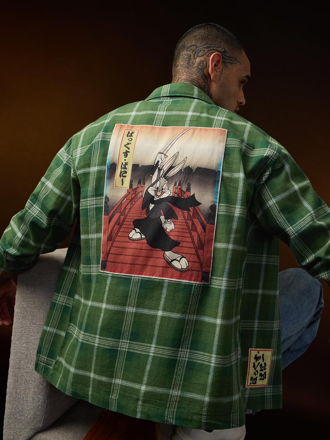 Bugs Bunny: Samurai Men Relaxed Shirts Online