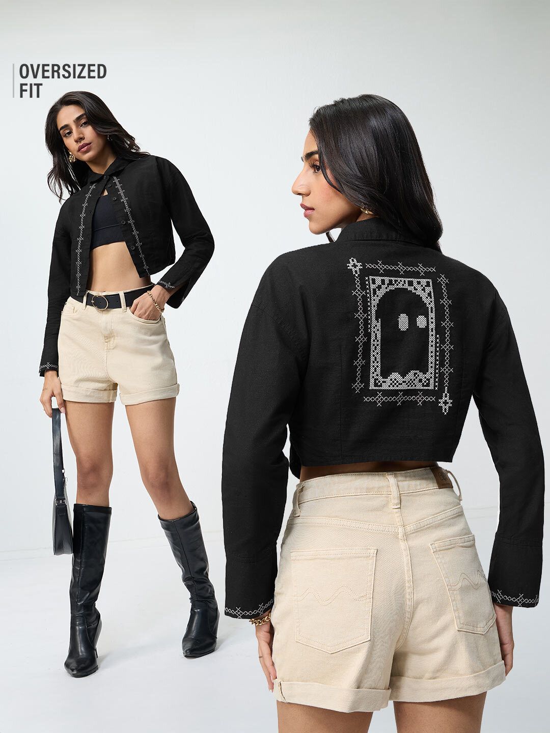 Souled Originals: Dark Mystery Women Cropped Shirts Online