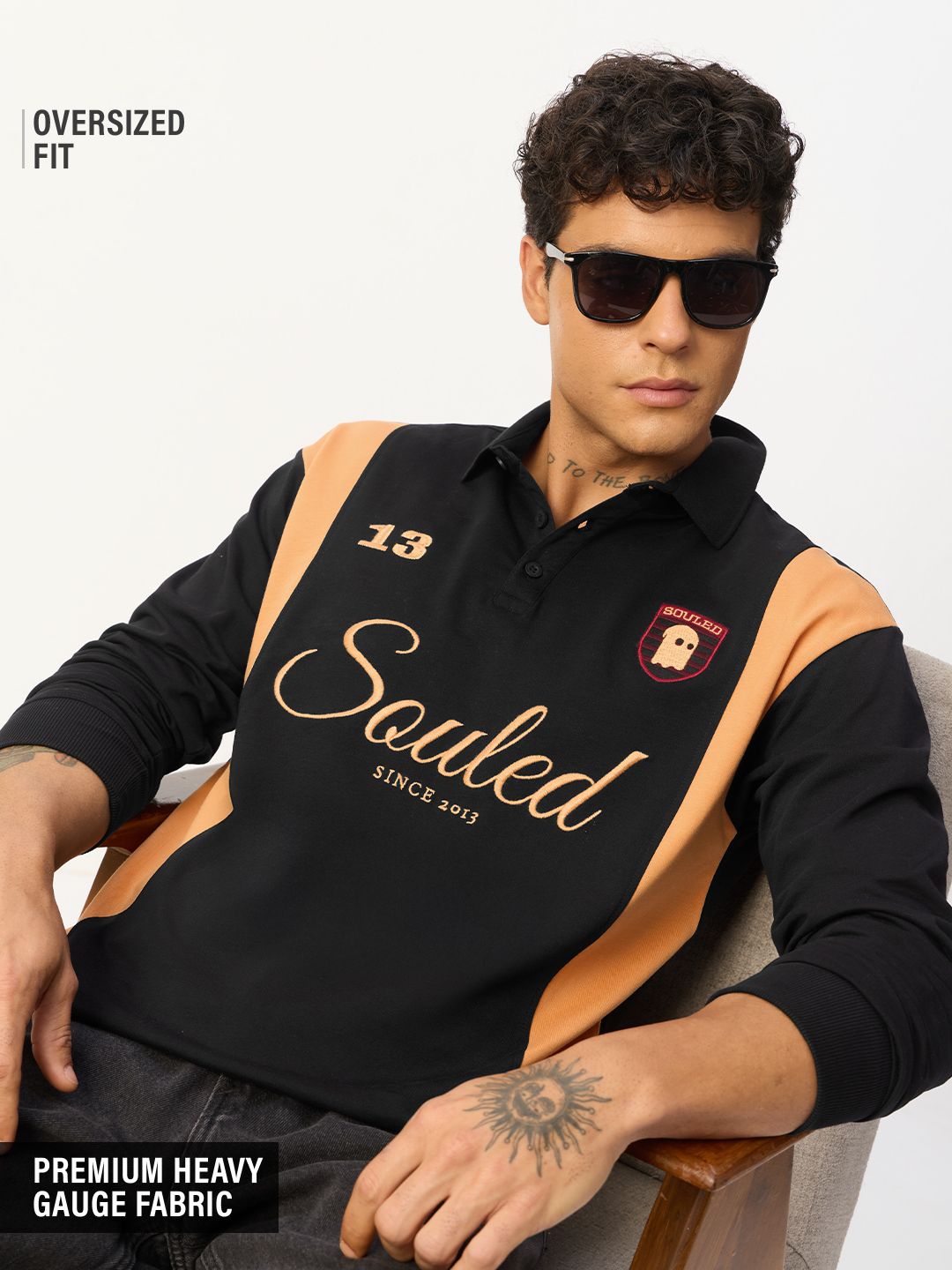 Souled Originals: Vintage Crest Men Rugby Polos Online
