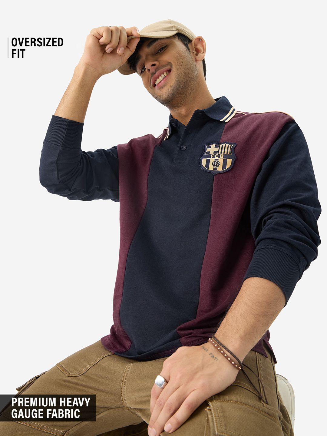 FCB: Love of Football Men Rugby Polos Online