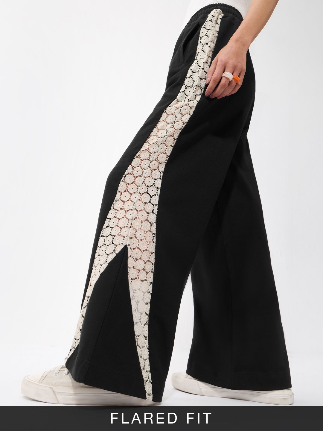 TSS Originals: Night Life Women Flared Joggers Online