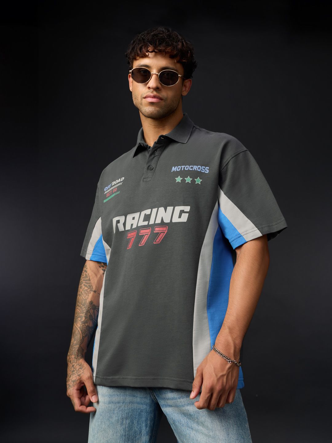 Oversized Racing Polo Online Shopping for Men & Women Clothing, Accessories at The Souled Store