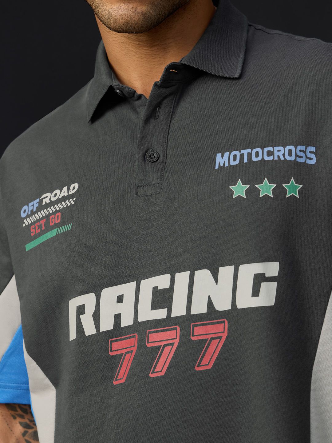 Oversized Racing Polo Online Shopping for Men & Women Clothing, Accessories at The Souled Store