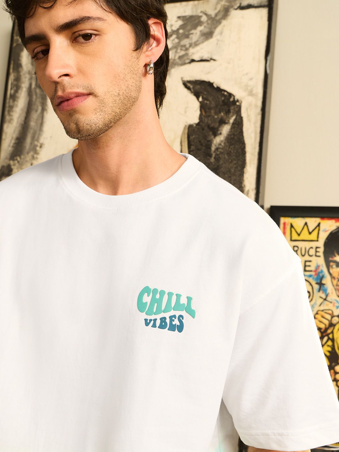 Chill Vibes Oversized T-Shirts online