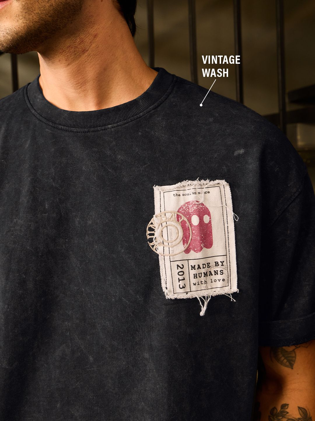 Buy TSS Originals Patchy Mr.Soul Oversized T-Shirts Online