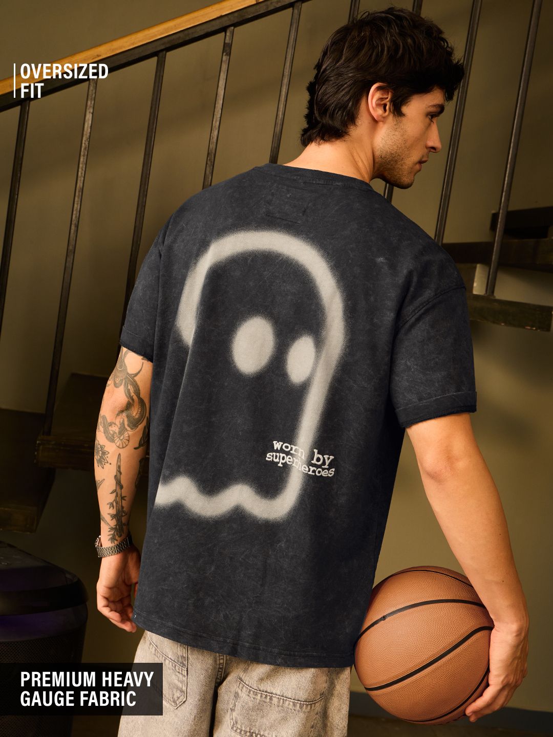 Buy TSS Originals Patchy Mr.Soul Oversized T-Shirts Online