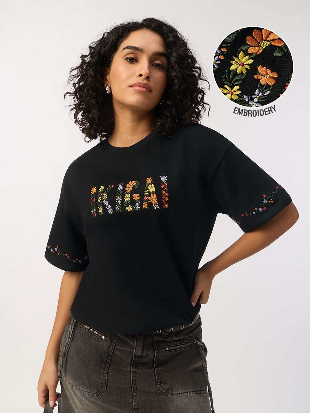 TSS Originals: Ikigai Women Oversized T-Shirts Online