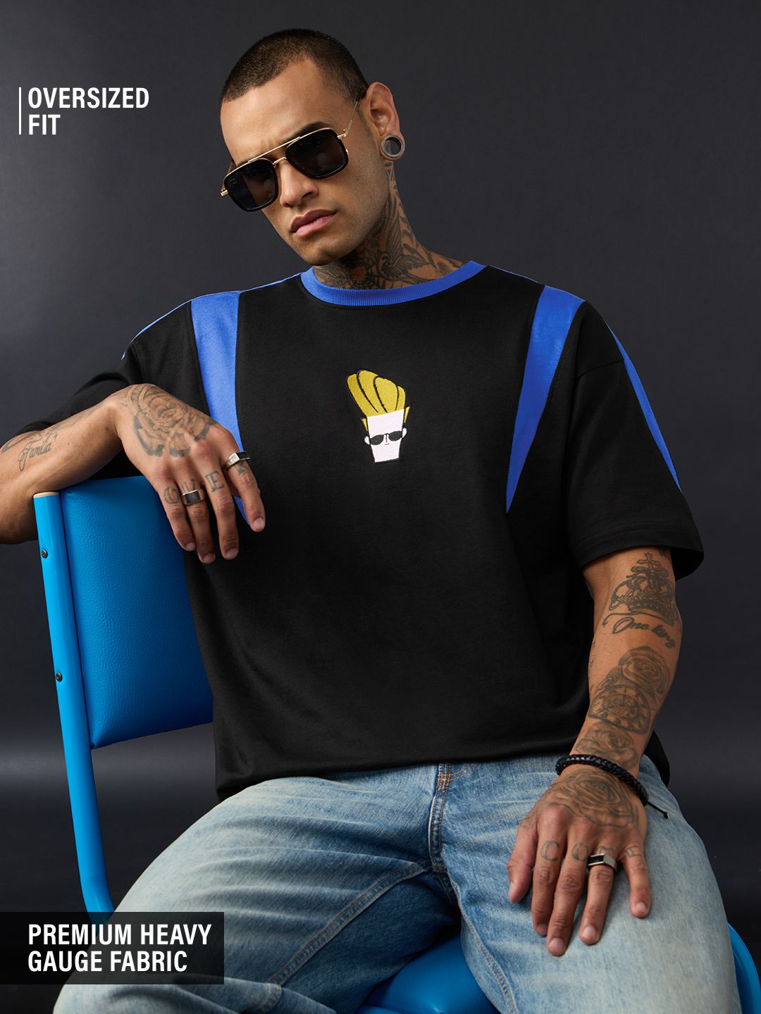 Cartoon Network: Johnny Bravo Oversized T-Shirts Online