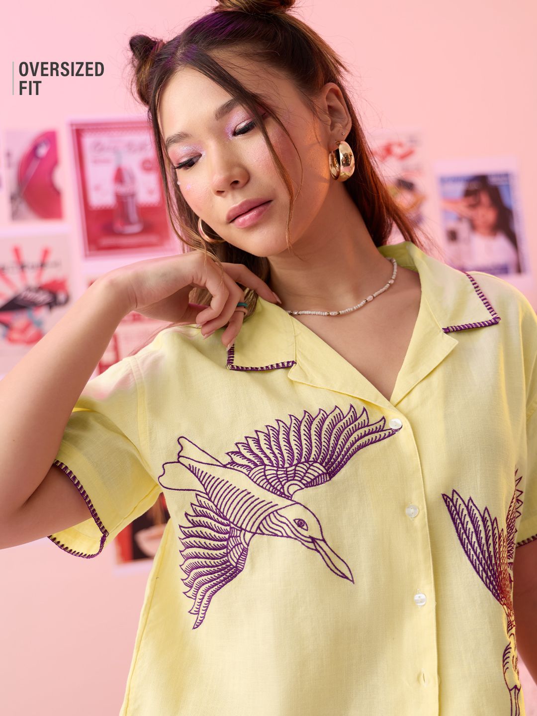TSS Originals: Birds Women Holiday Shirts Online