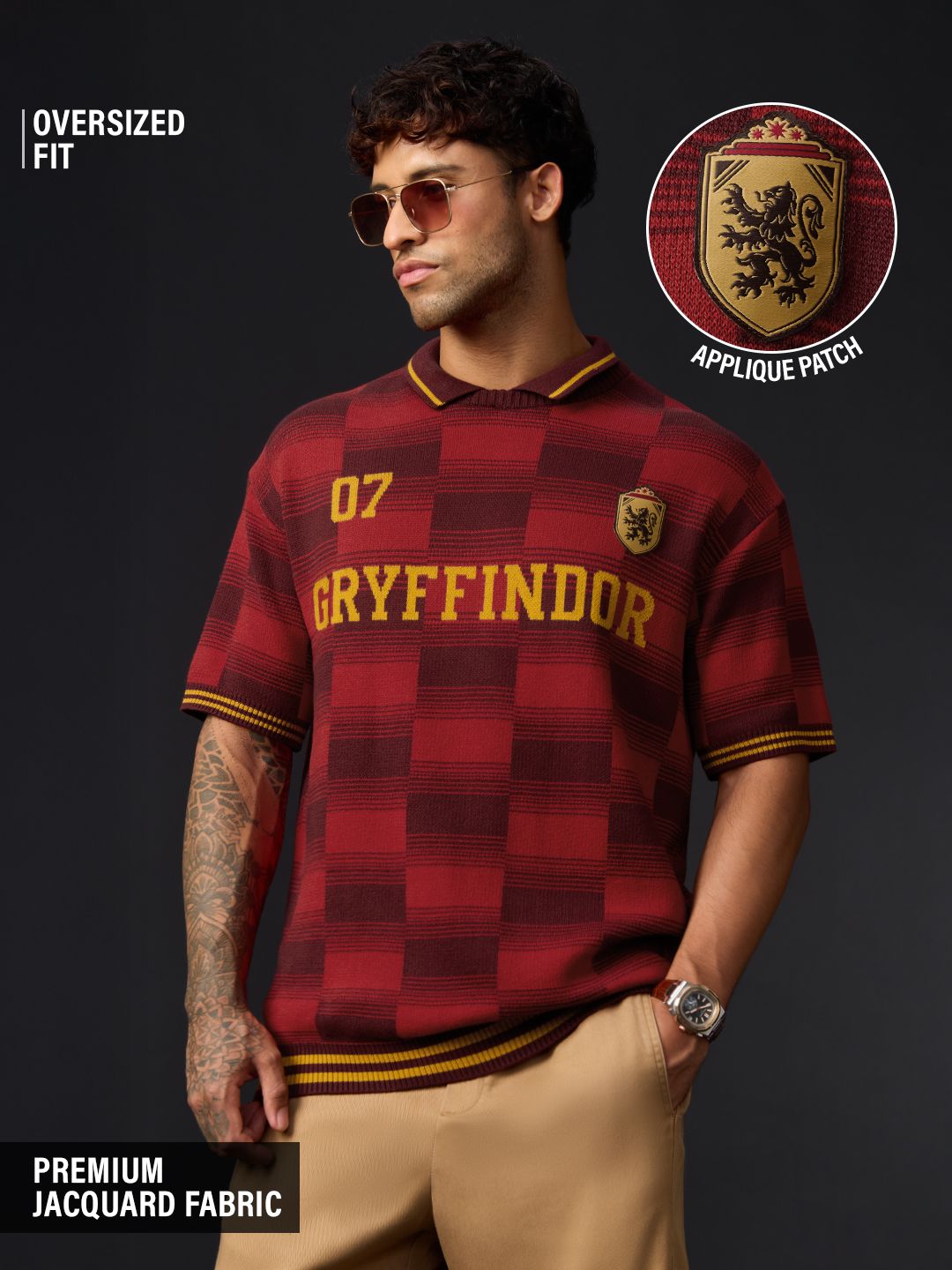 Harry Potter: Gryffindor Oversized Polos Online