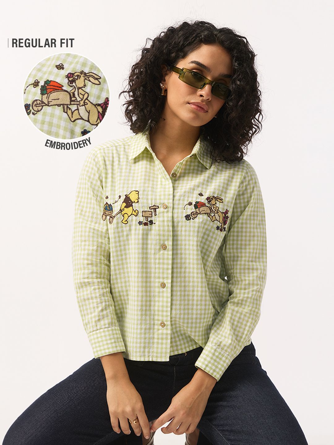 Winnie The Pooh: Garden Fun Women Shirts Online