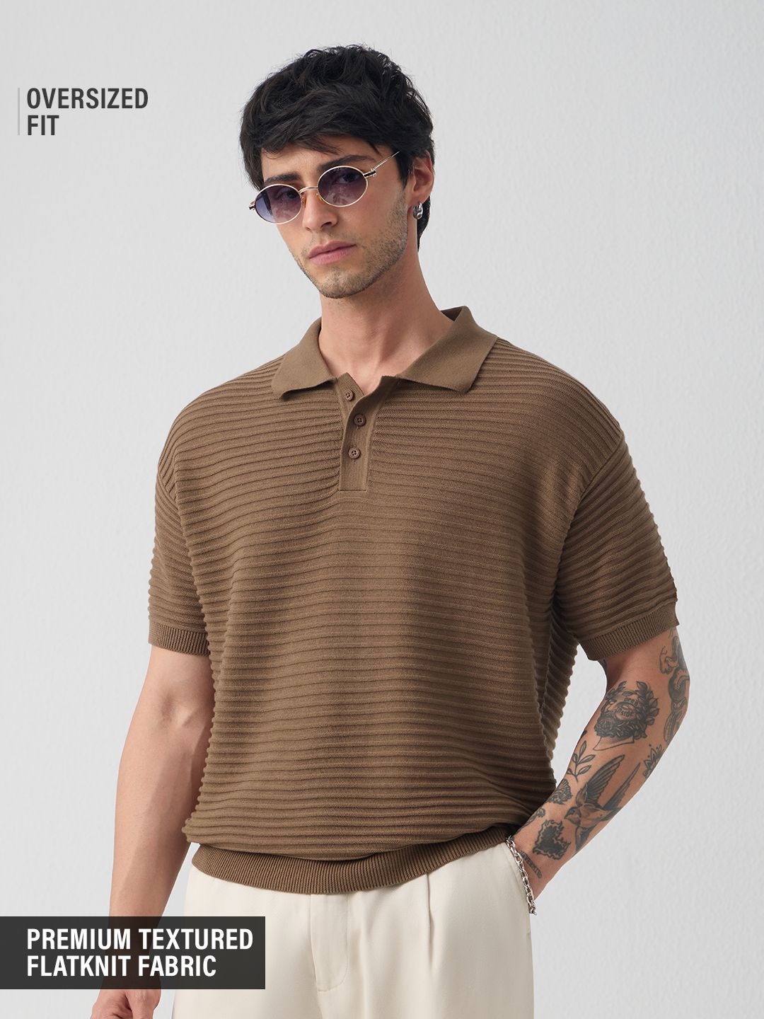 Buy Jacquard Polo: Camelia Polo Online.