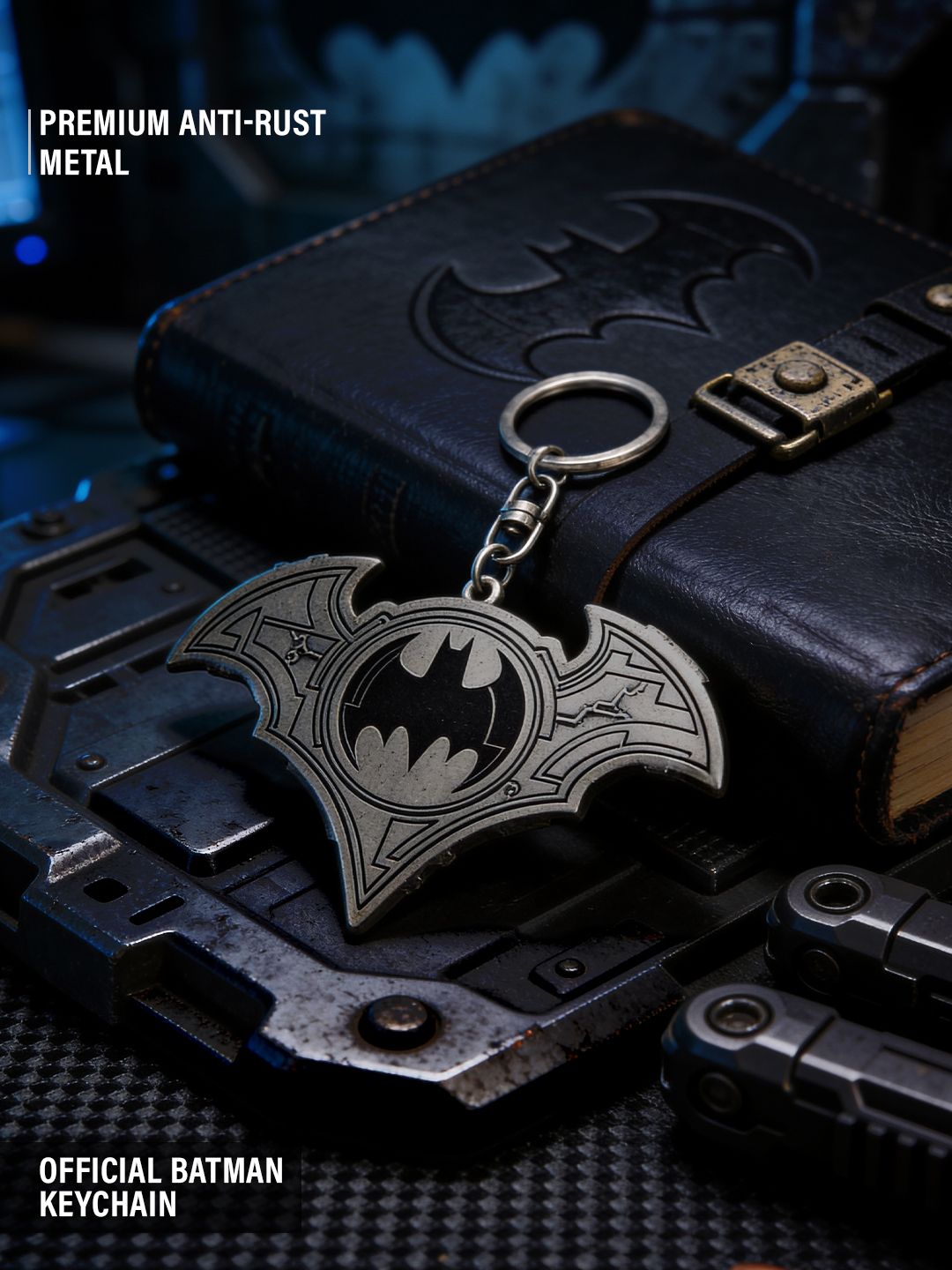 Buy Collectibles: Steel Batman Keychain Online