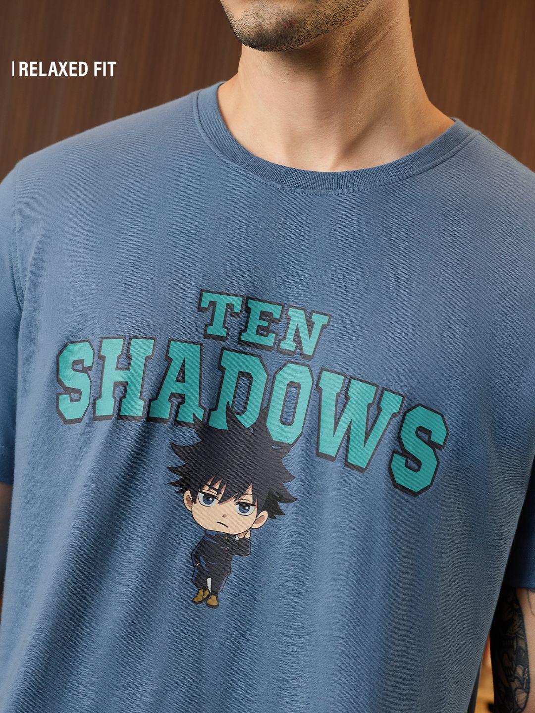 Jujutsu Kaisen: Fushigoro Relaxed Fit T-Shirt (Men) · New