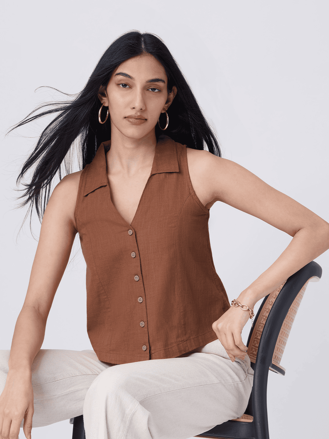 Buy Classic Solids: Quetzal Women Shirt Online
