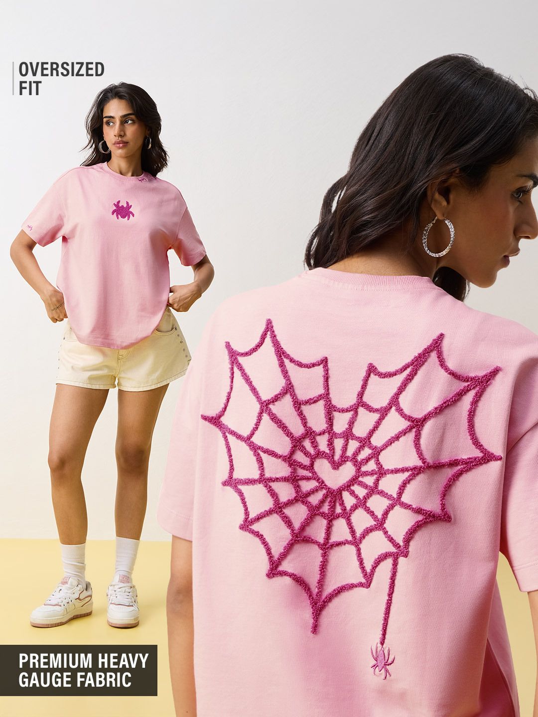 Buy Spider-Man: Gwen Stacy Women Oversized T-Shirts Online