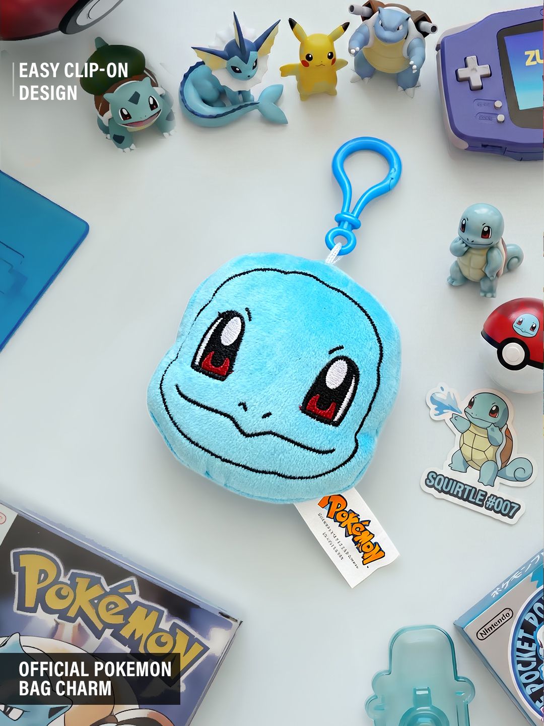 Pokemon Bag Charm: Squirtle · New