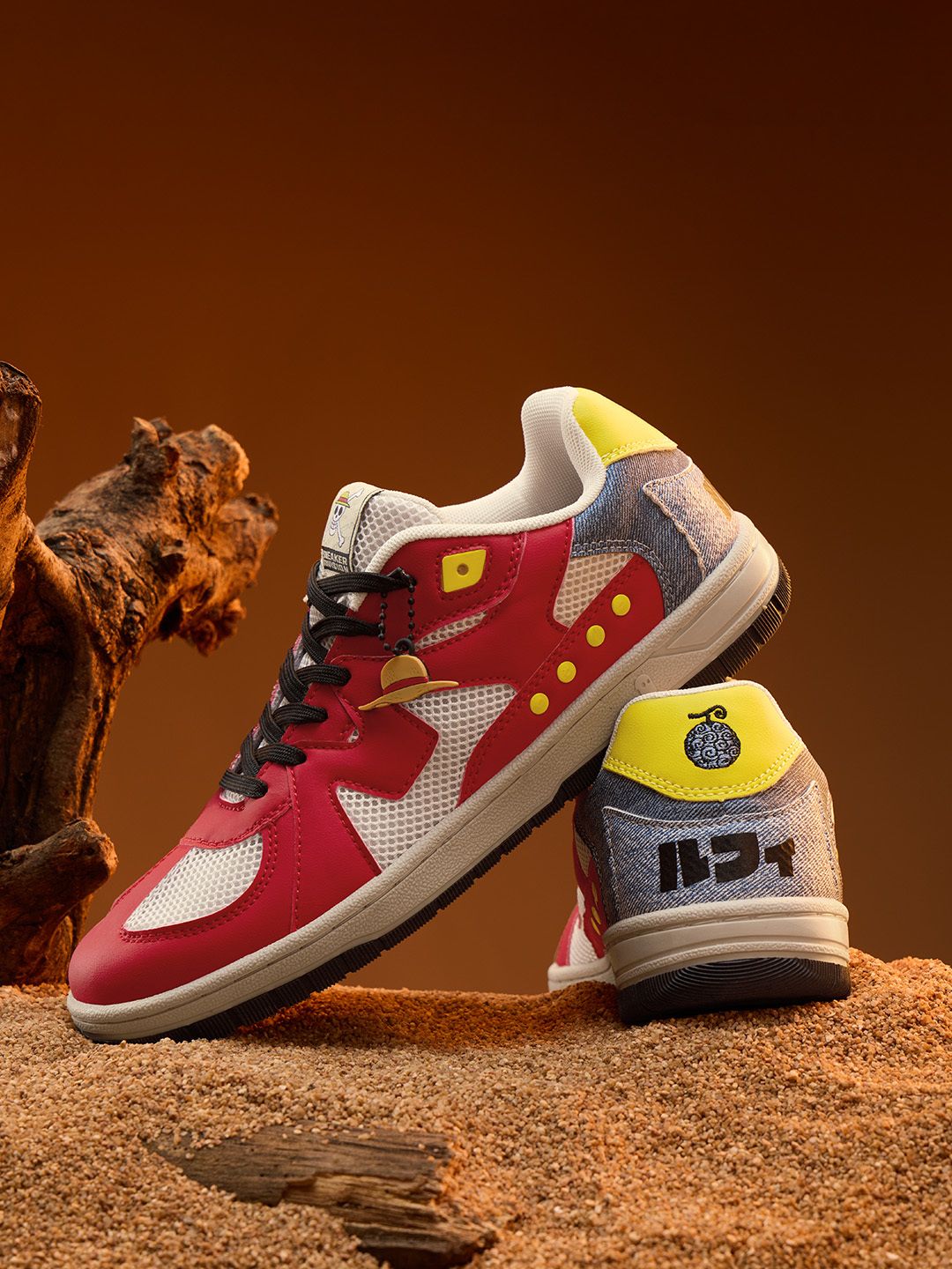 One Piece: Monkey D. Luffy Low Top Sneaker (Men) · New