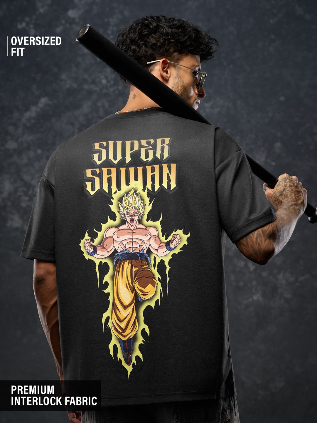 Dragon Ball Z: Super Saiyan Oversized T-Shirt (Men) · New