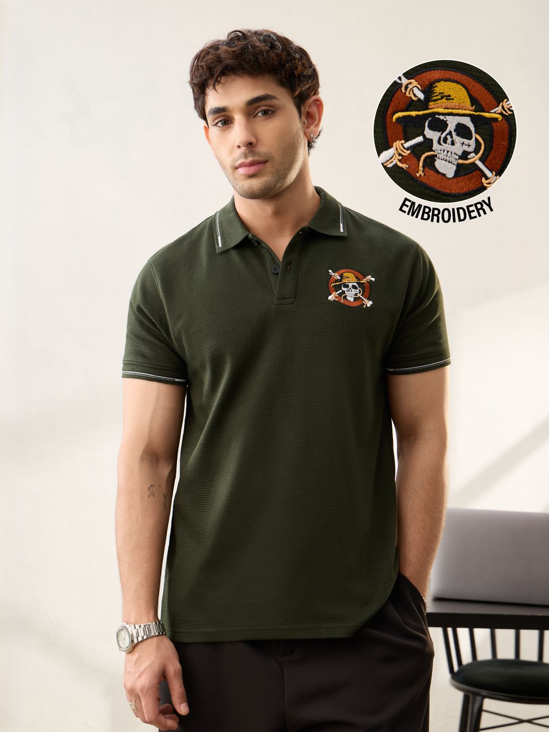 One Piece: Pirate Sign Classic Polo (Men) · New