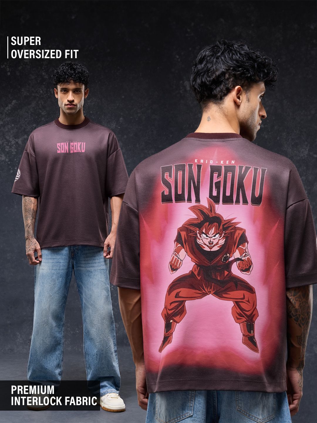 Dragon Ball Z: Kaio-Ken X3 Super Oversized T-Shirt (Men) · New