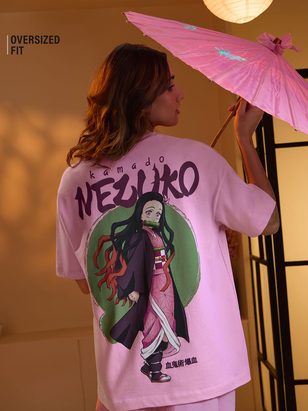 Demon Slayer Nezuko Oversized T-Shirt (Women) · New