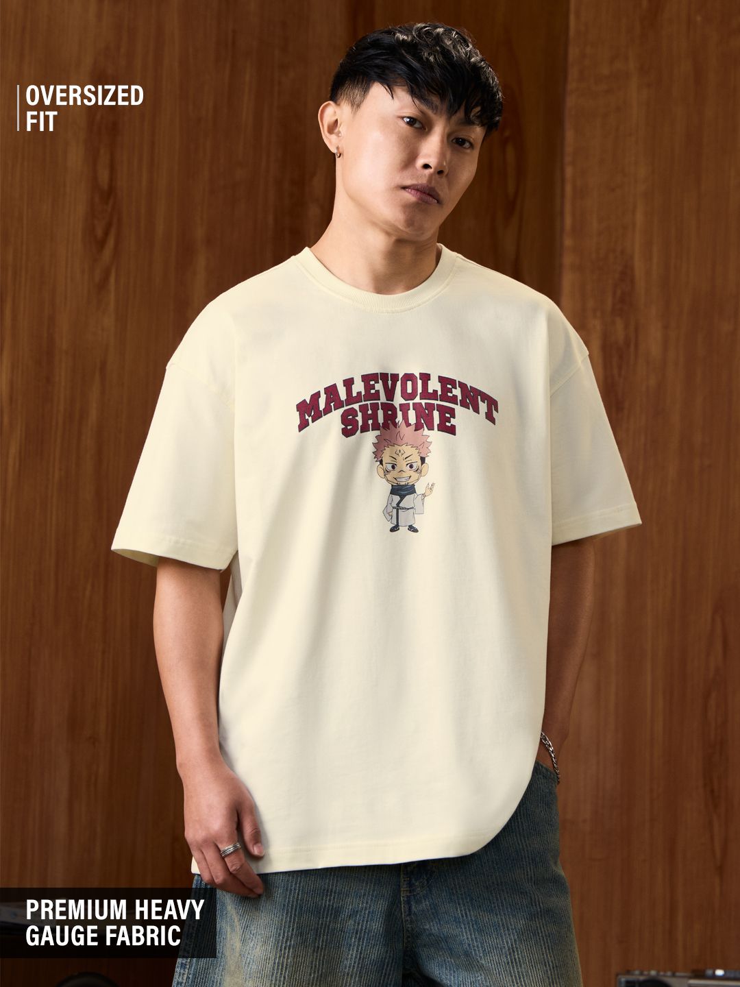 Jujutsu Kaisen: Sukuna Oversized T-Shirt (Men) · New