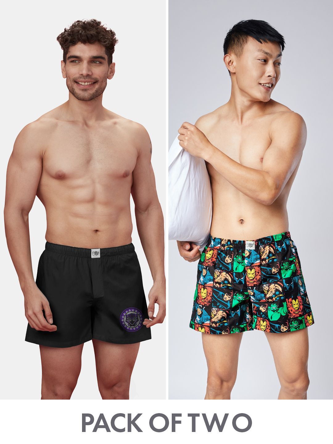 Buy Official Minions Patterns Boxer Shorts Online