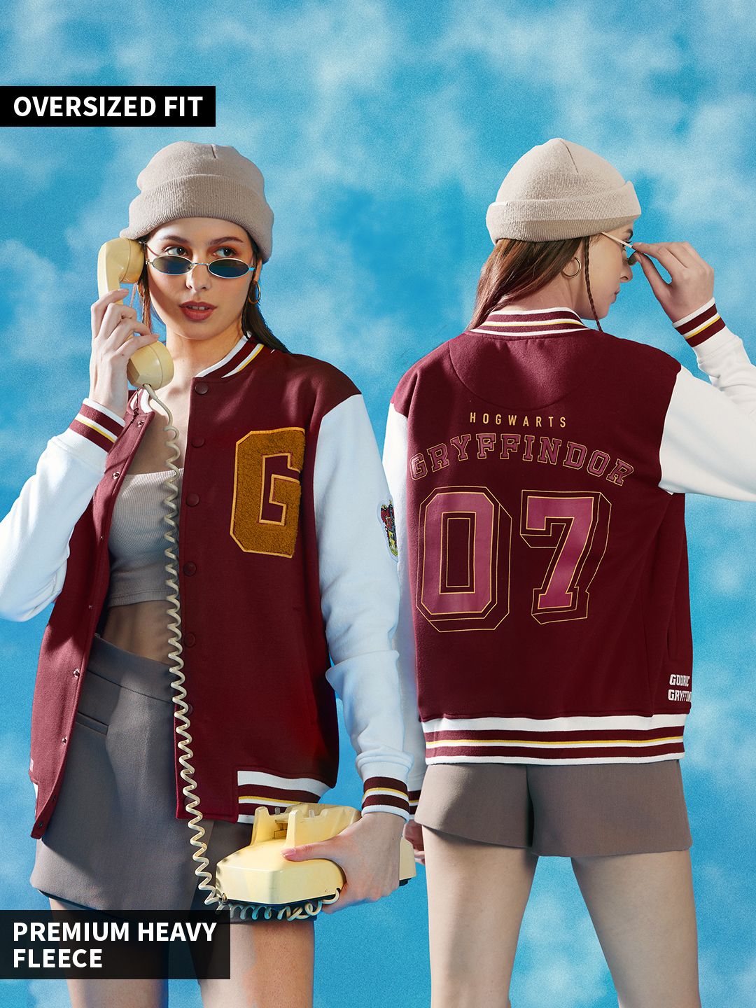 Buy Official Harry Potter 07 Varsity Jackets Online