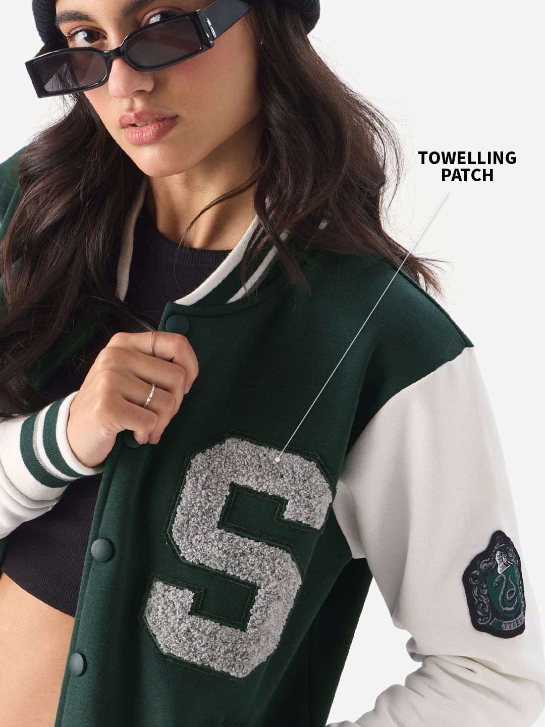 Buy Official Harry Potter Slytherin Varsity Jackets Online