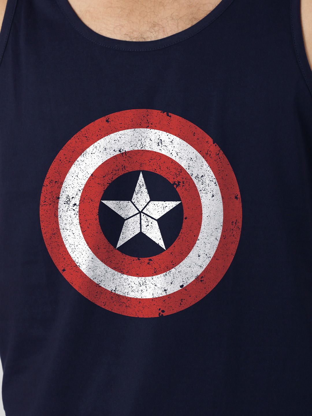 Buy Captain America: Logo Tank Tops 