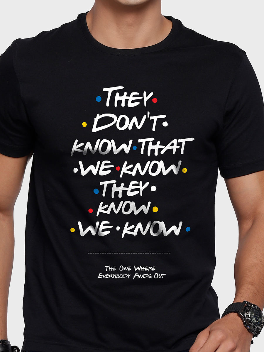 Buy F R I E N D S They Don T Know T Shirts Unisex T Shirts Official Merchandise Online At The Sou