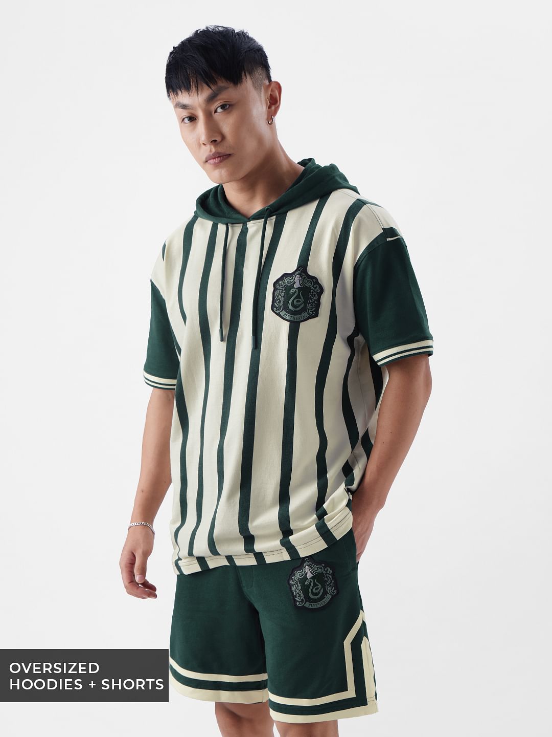 Harry Potter: Slytherin Set Men Co-ord Sets