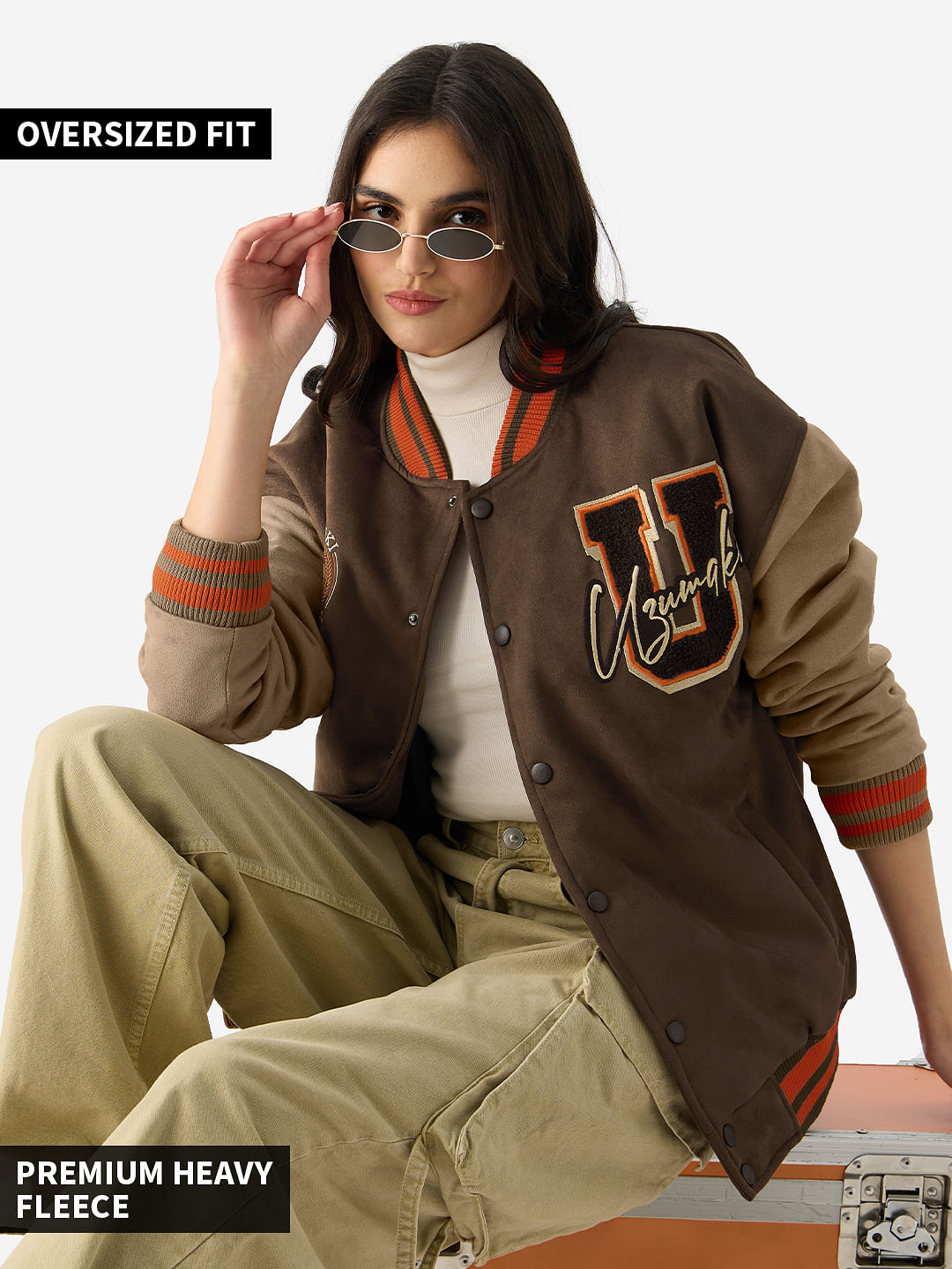 Buy Official Naruto: Uzumaki Oversized Varsity Jacket Online