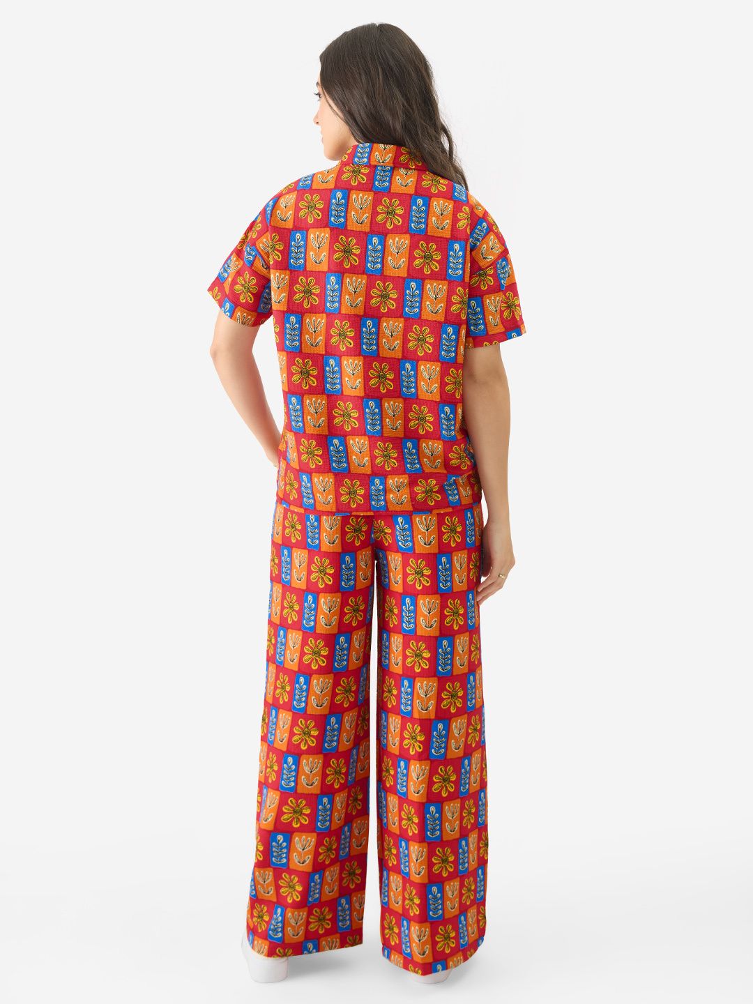 Buy TSS Originals: Floral Fusion Set Full Length Co-ord Sets